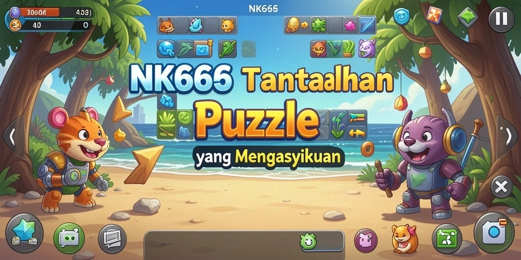Gameplay NK666 yang menantang dan seru di setiap level.
