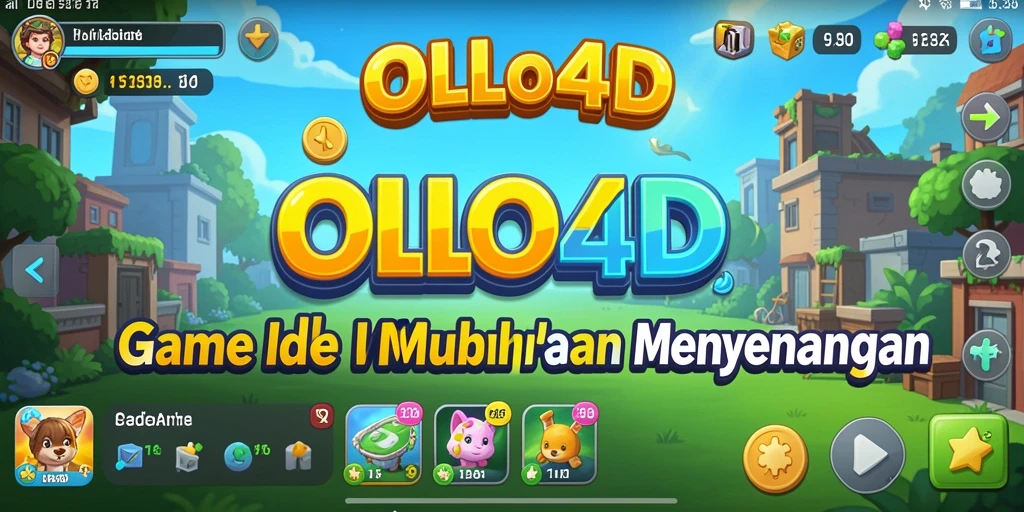 Screenshot OLLO4D menunjukkan gameplay Idle yang adiktif dan menarik.
