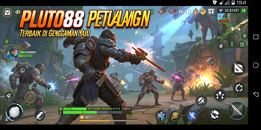 Tampilan menarik dari gameplay <strong>PLUTO88</strong> penuh aksi dan kecepatan.