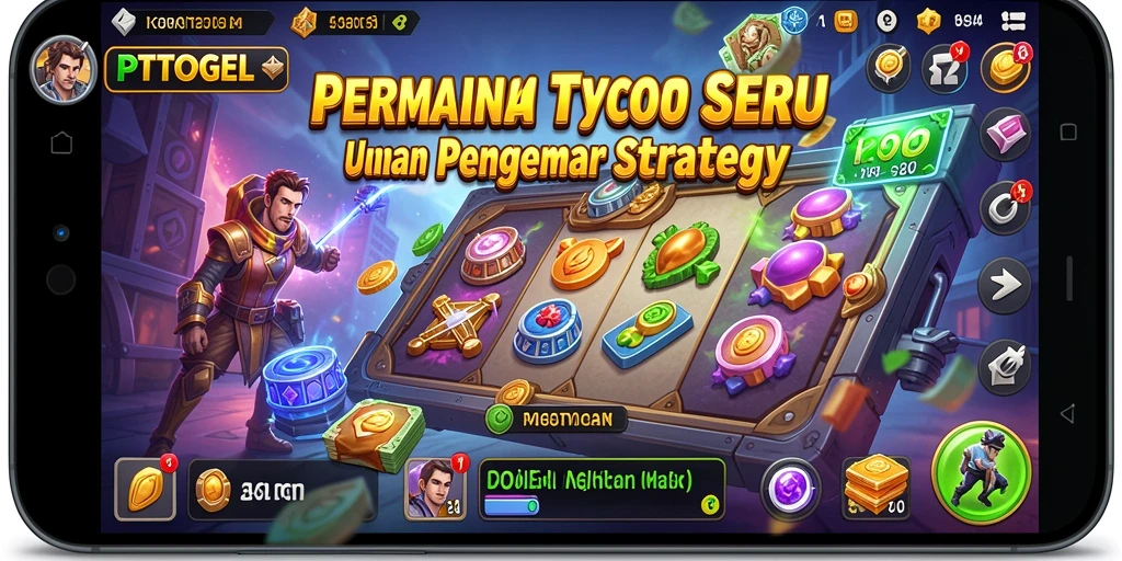 Gameplay PTTOGEL menunjukkan strategi dan pengelolaan usaha.